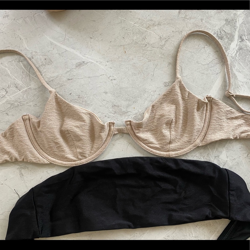 9.0 swim tops size small (a set of 2)